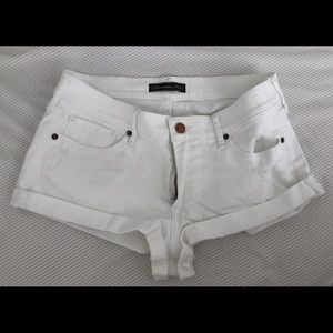 Abercrombie and Fitch Low rise short shorts